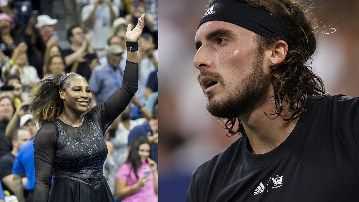 US Open Updates Serena Williams gets Warm welcome tsitsipas lost to galan