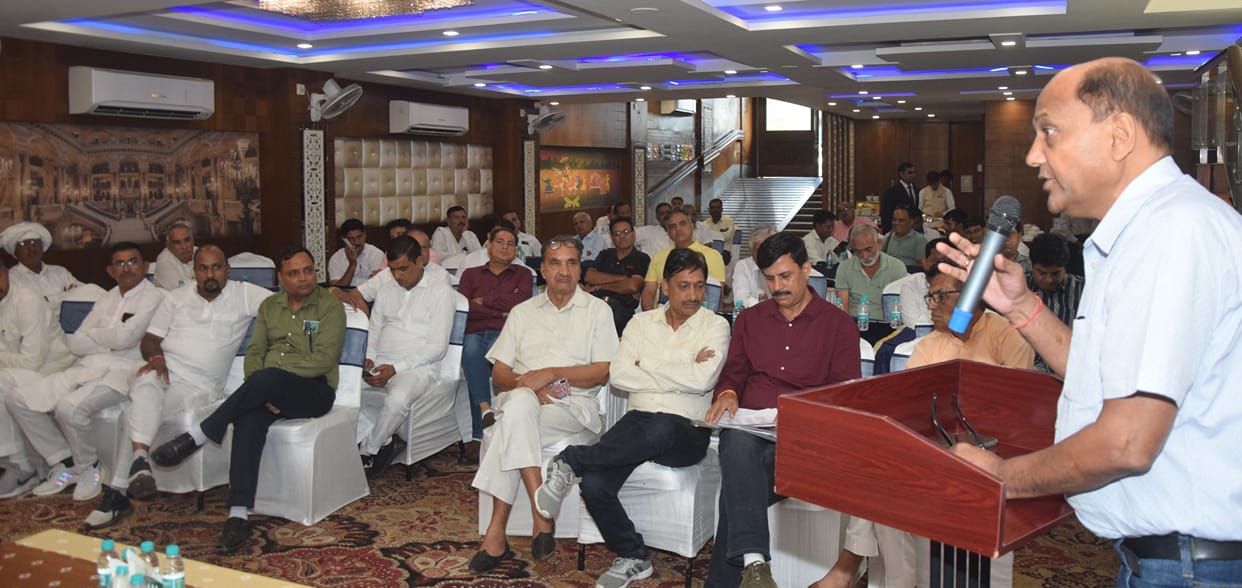 Haryana State Grain Market Agent Association will protest against E-Name