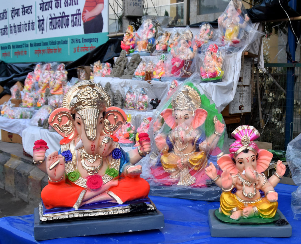 Enthusiasm among devotees for Ganpati festival
