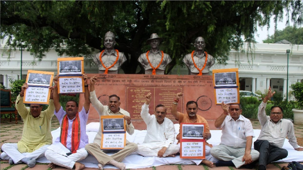 BJP will spend second consecutive night in assembly