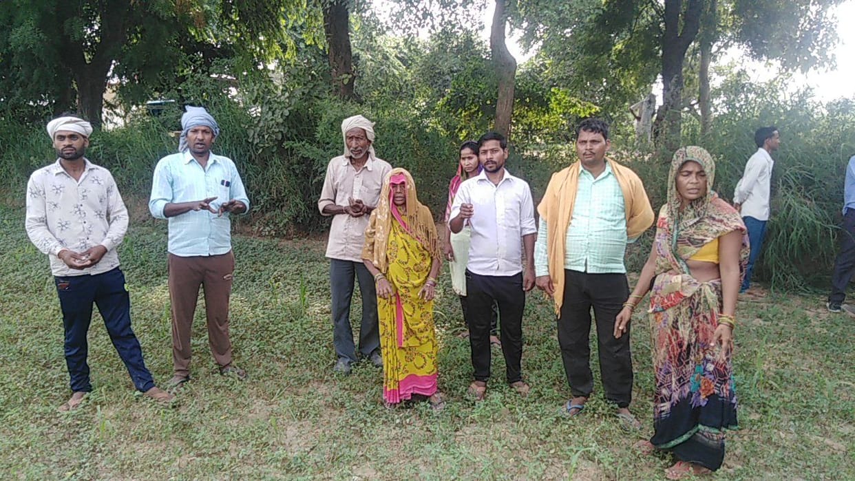 Farmers demonstrated for reducing acreage in consolidation