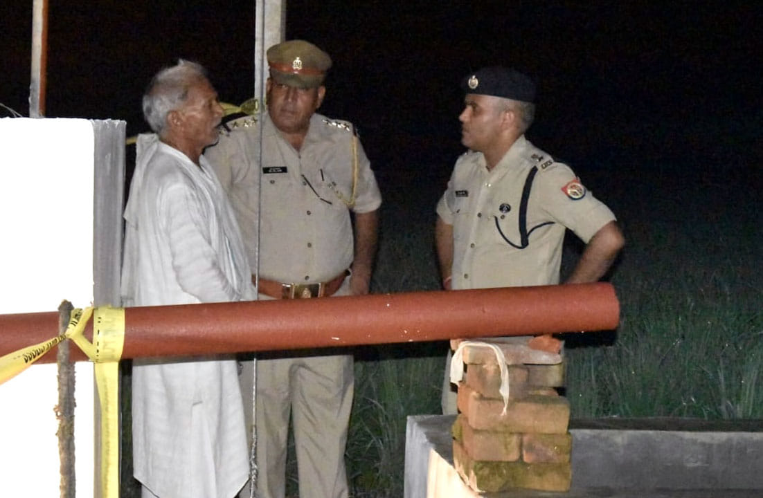 Firing on two farmers, one killed