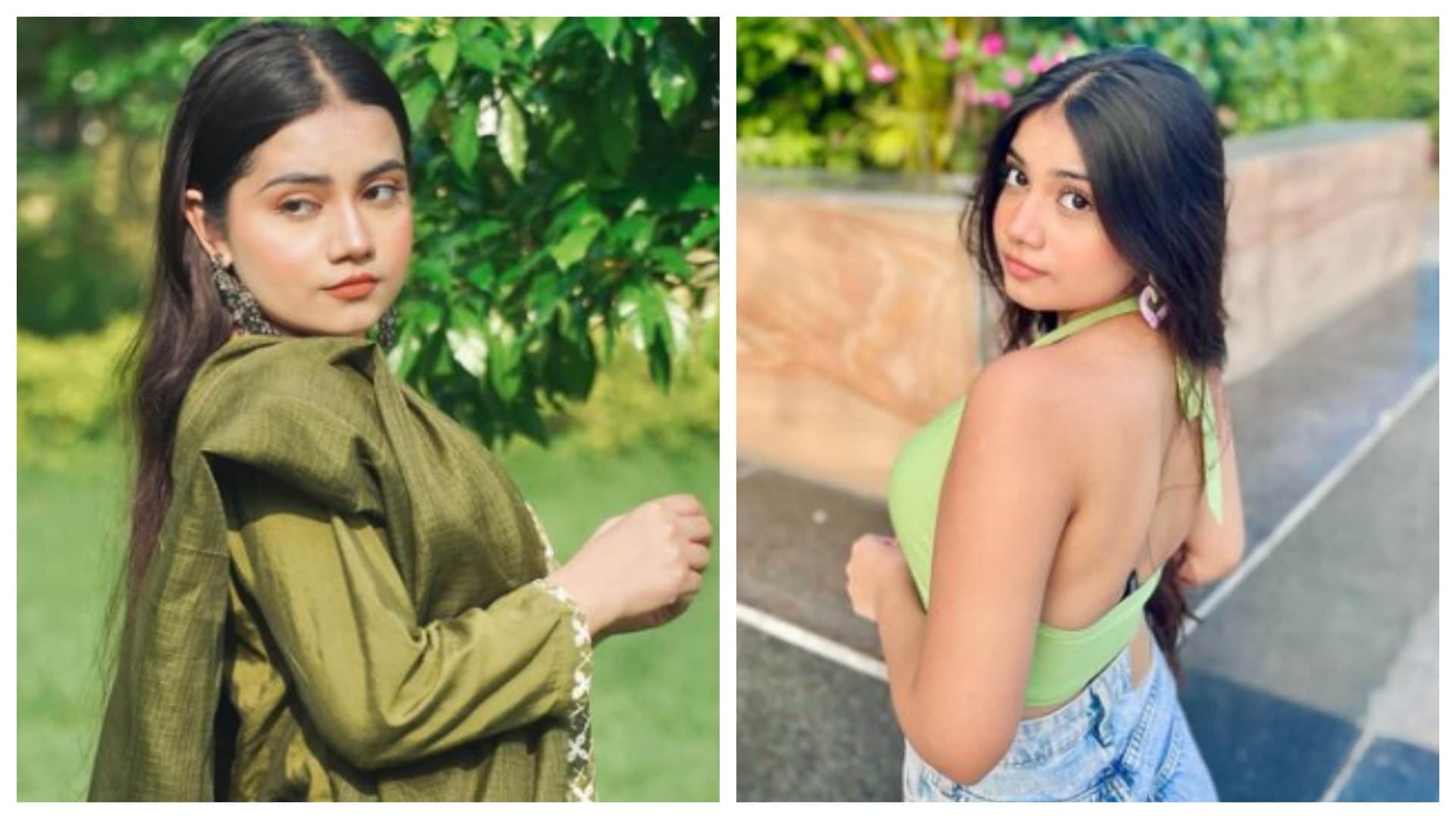 Urfi Javed Sister Dolly Javed looks Stunning in her latest photos getting viral on social media