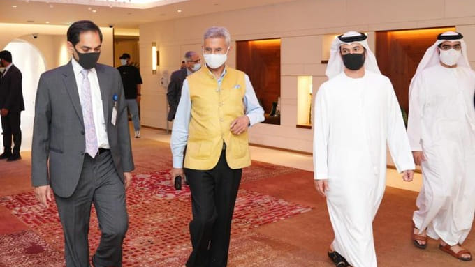 EAM Dr S Jaishankar arrives in uae on three day visit