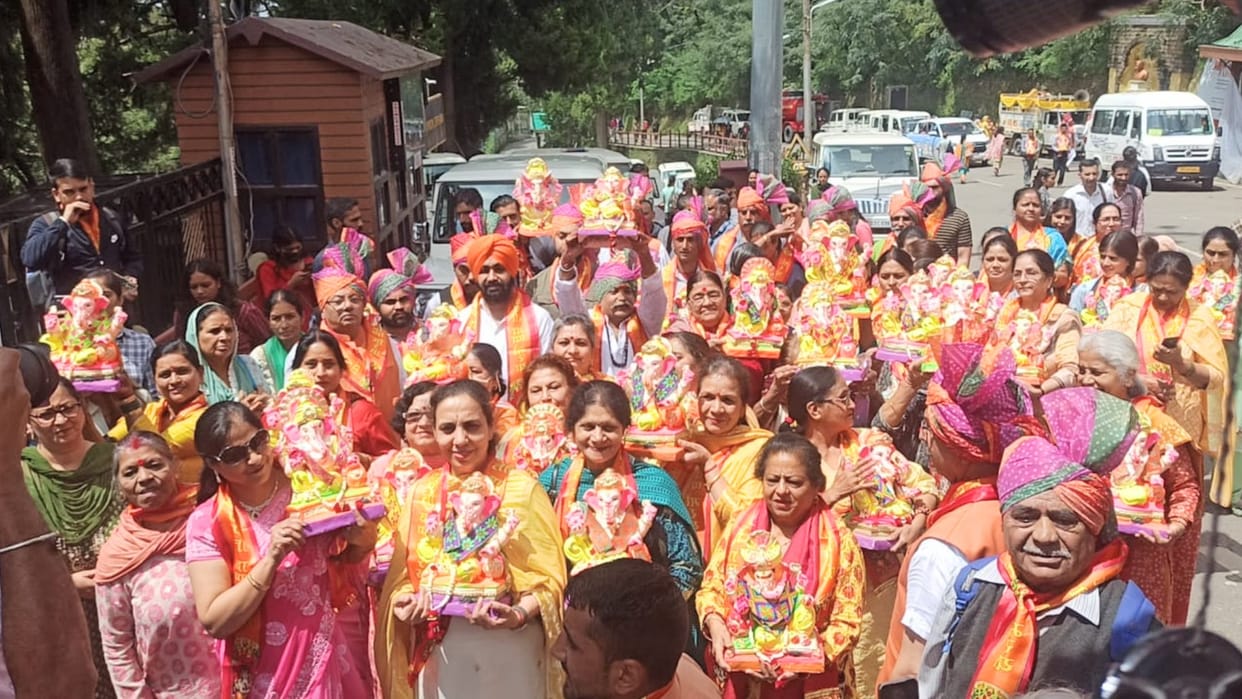 Ganesh Chaturthi being celebrated in Shimla after two years, know the auspicious time for sthapna of murti