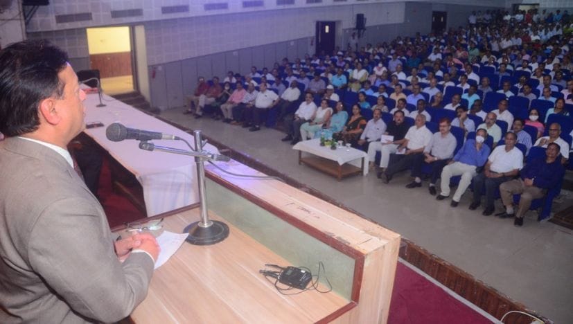 Everyone will have to work together for the progress of the university: Dr. Chouhan