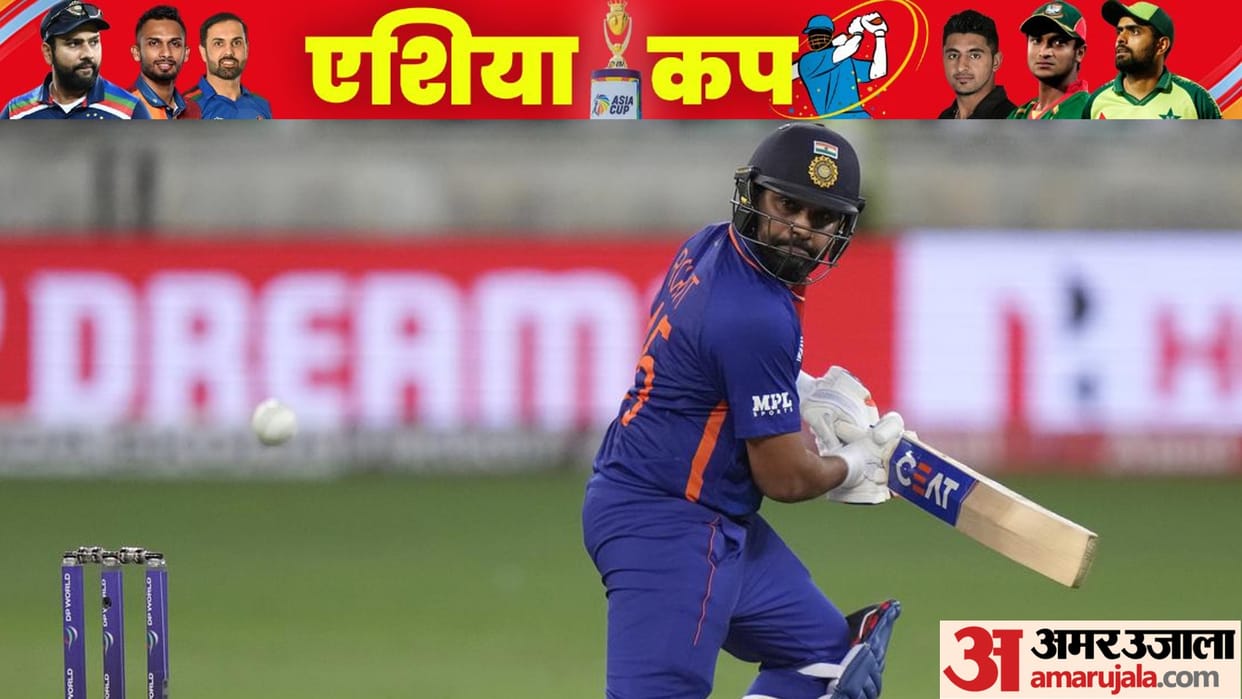 IND vs HKG Asia Cup Rohit Sharma played most matches in mens Asia Cup overtakes Mahela Jayawardene