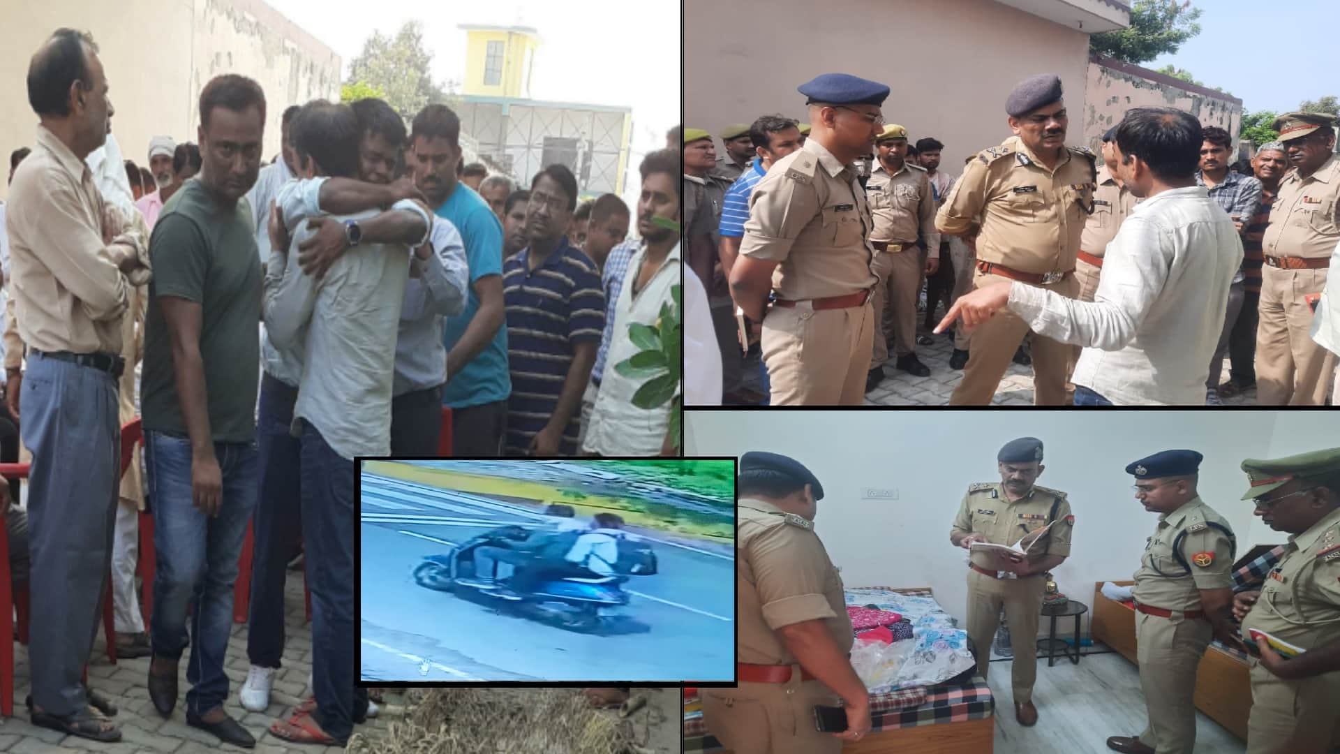 Police get vital evidence by CCTV in case of wife and son murder of PNB bank manager