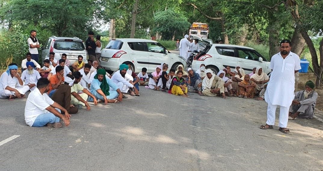 Outrage over the murder of farmer Jagraj, refusal to perform last rites