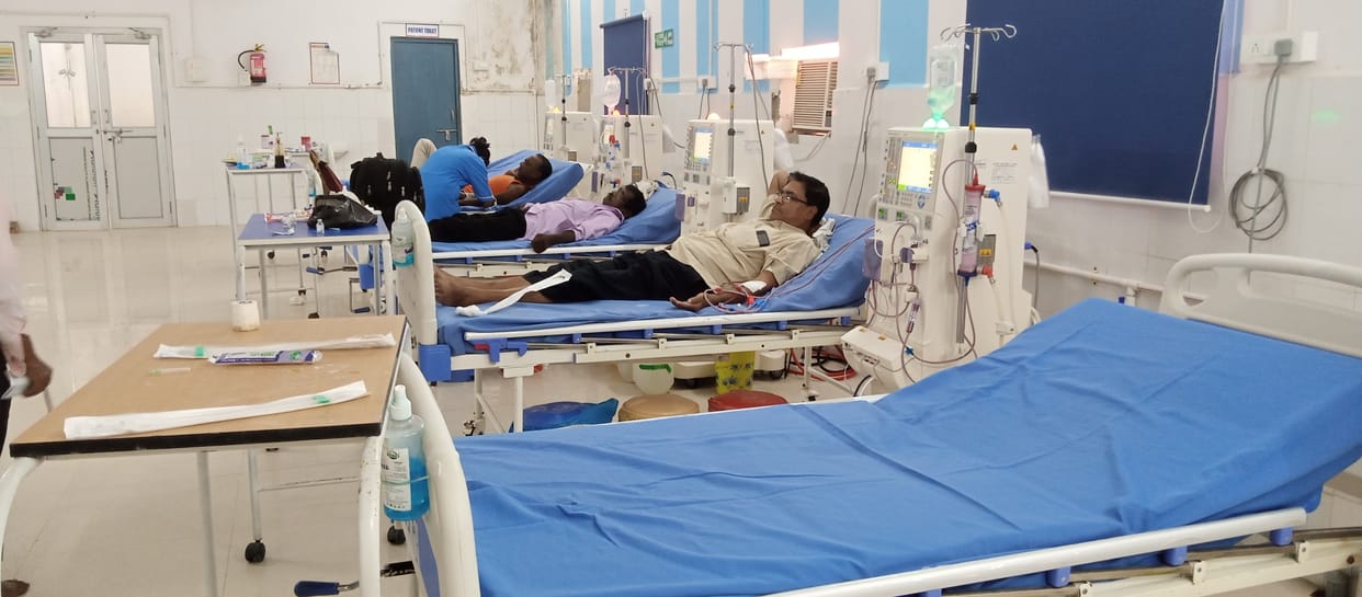 Long wait for dialysis facility in district hospital