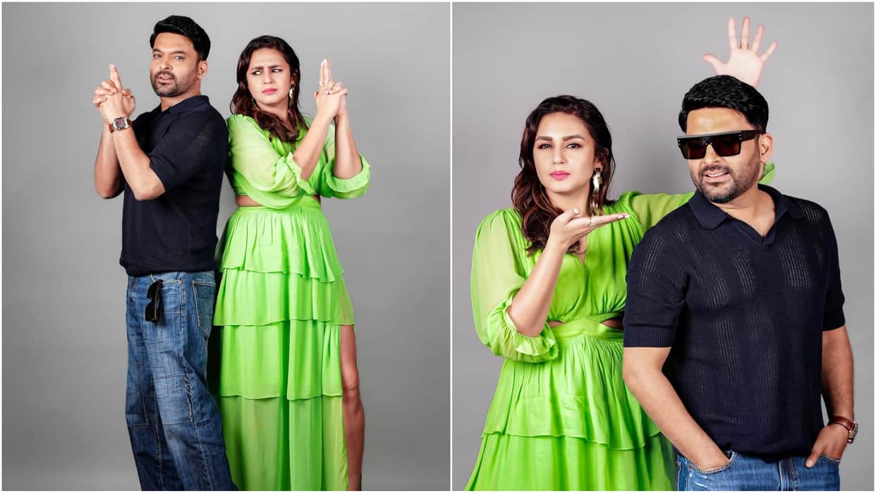 Kapil Sharma shared photos with Huma Qureshi and asked fans about his new project with actress
