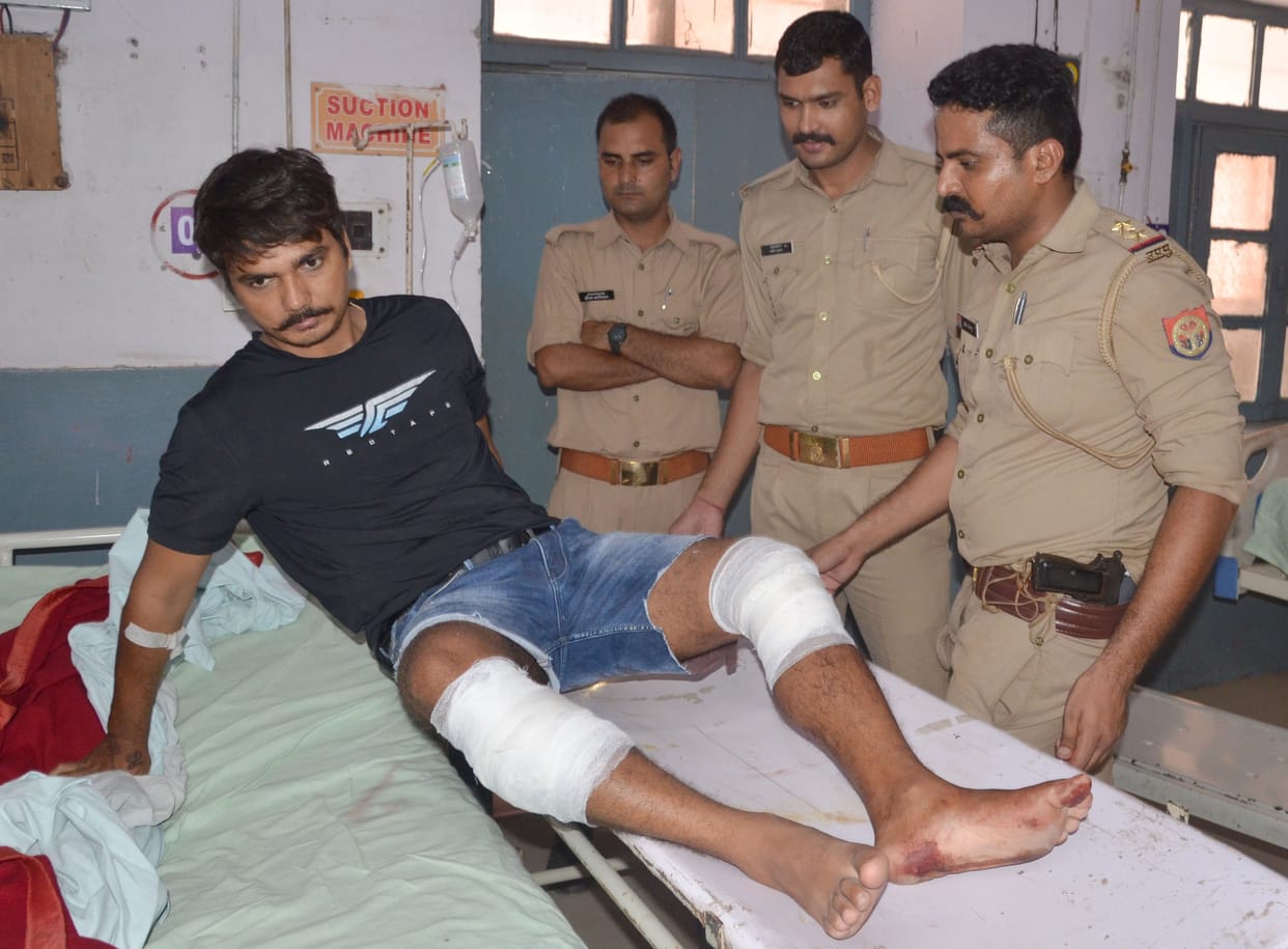 Mathura: 50 thousand reward arrested in police encounter