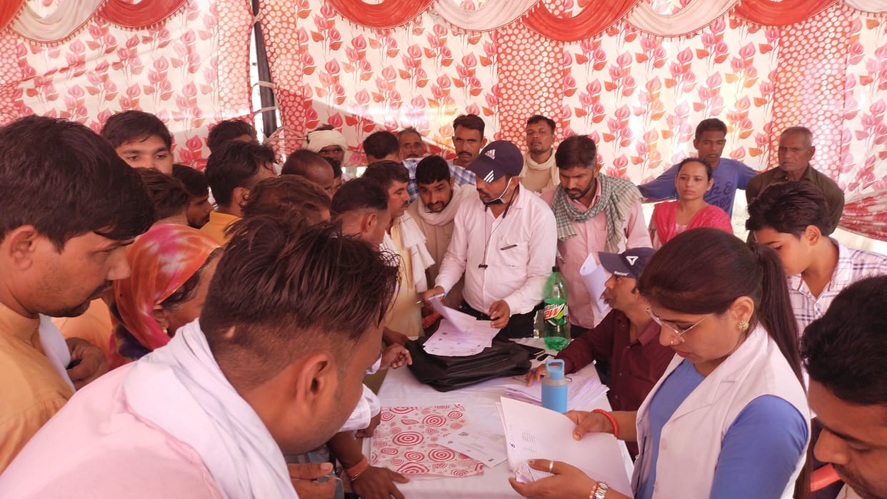 Improved arrangements in the camp, medical treatment of 145 disabled