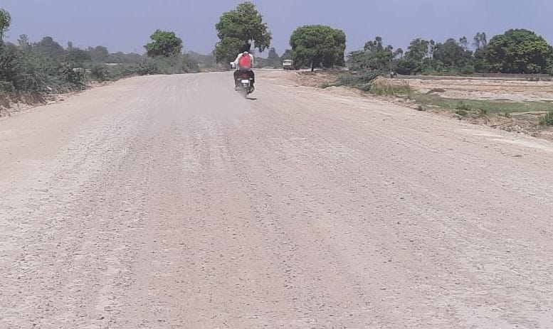 Kanpur Dehat: Heavy vehicles will not be able to run on Rasulabad-Auraiya road for two more months
