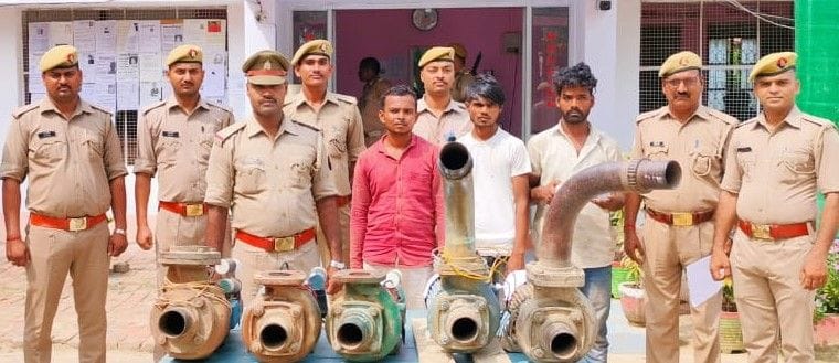 Motor thief gang busted, three arrested