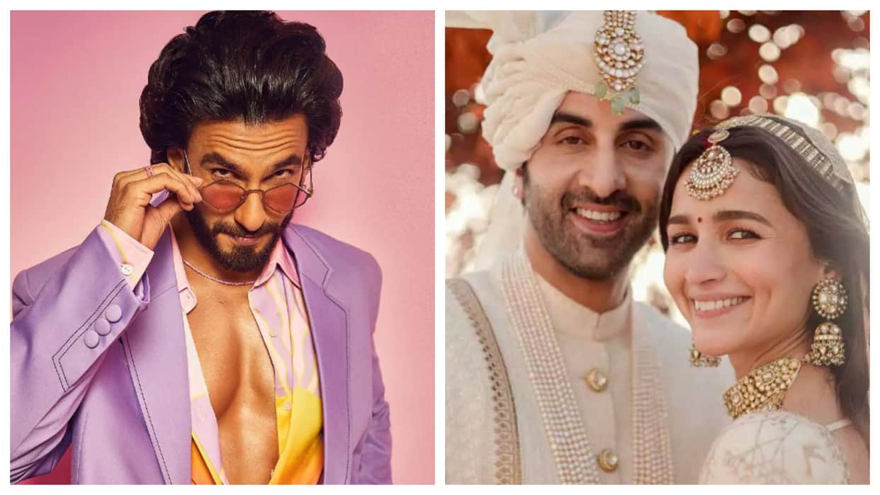 Ranveer Singh reacted on Alia Bhatt Ranbir Kapoor wedding says They saved so much money