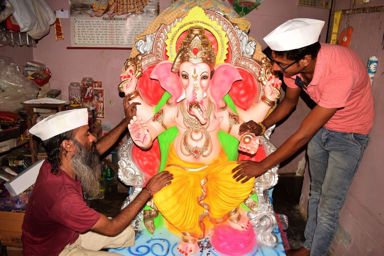 Ganeshotsav will start from today.. Gajanan will sit in homes and pandals