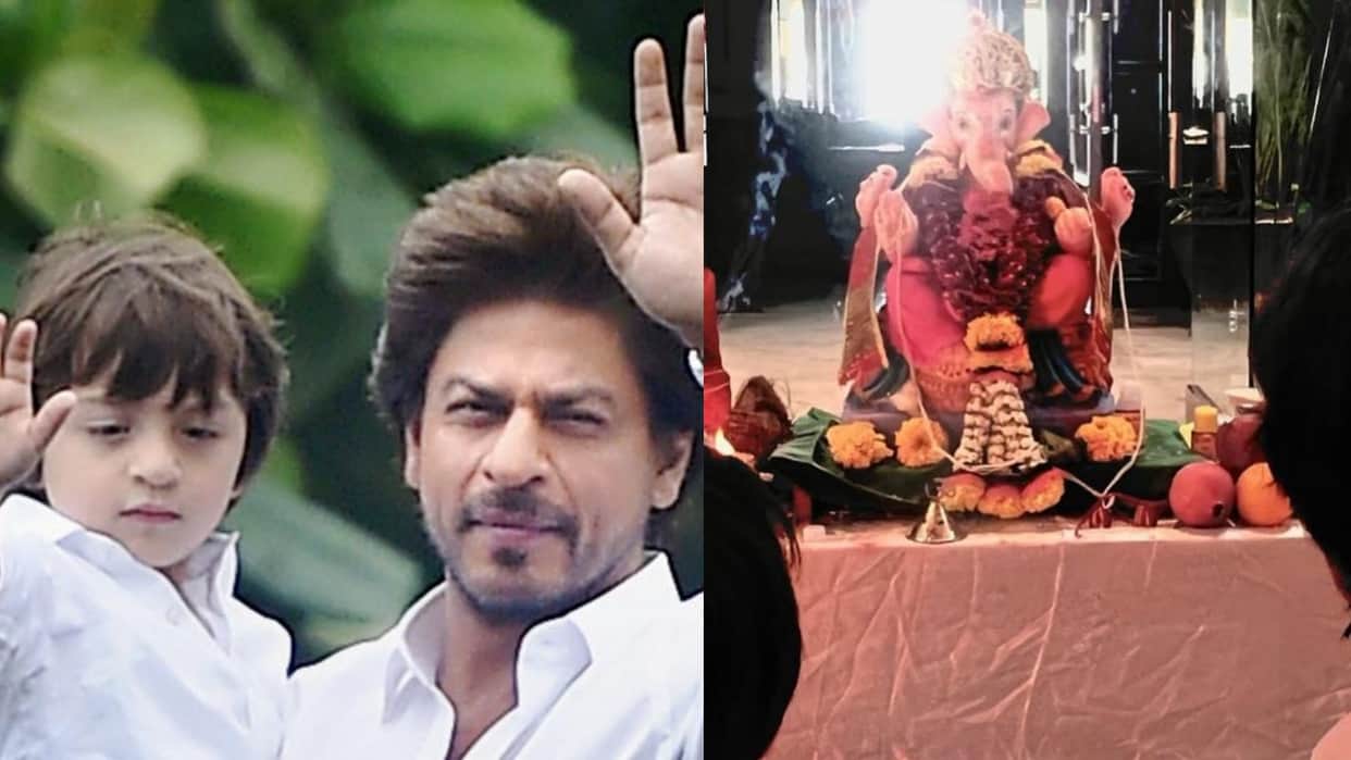 Shahrukh Khan Abram Ganesh Chaturthi Photo, Actor said about Modak in his Instagram Post