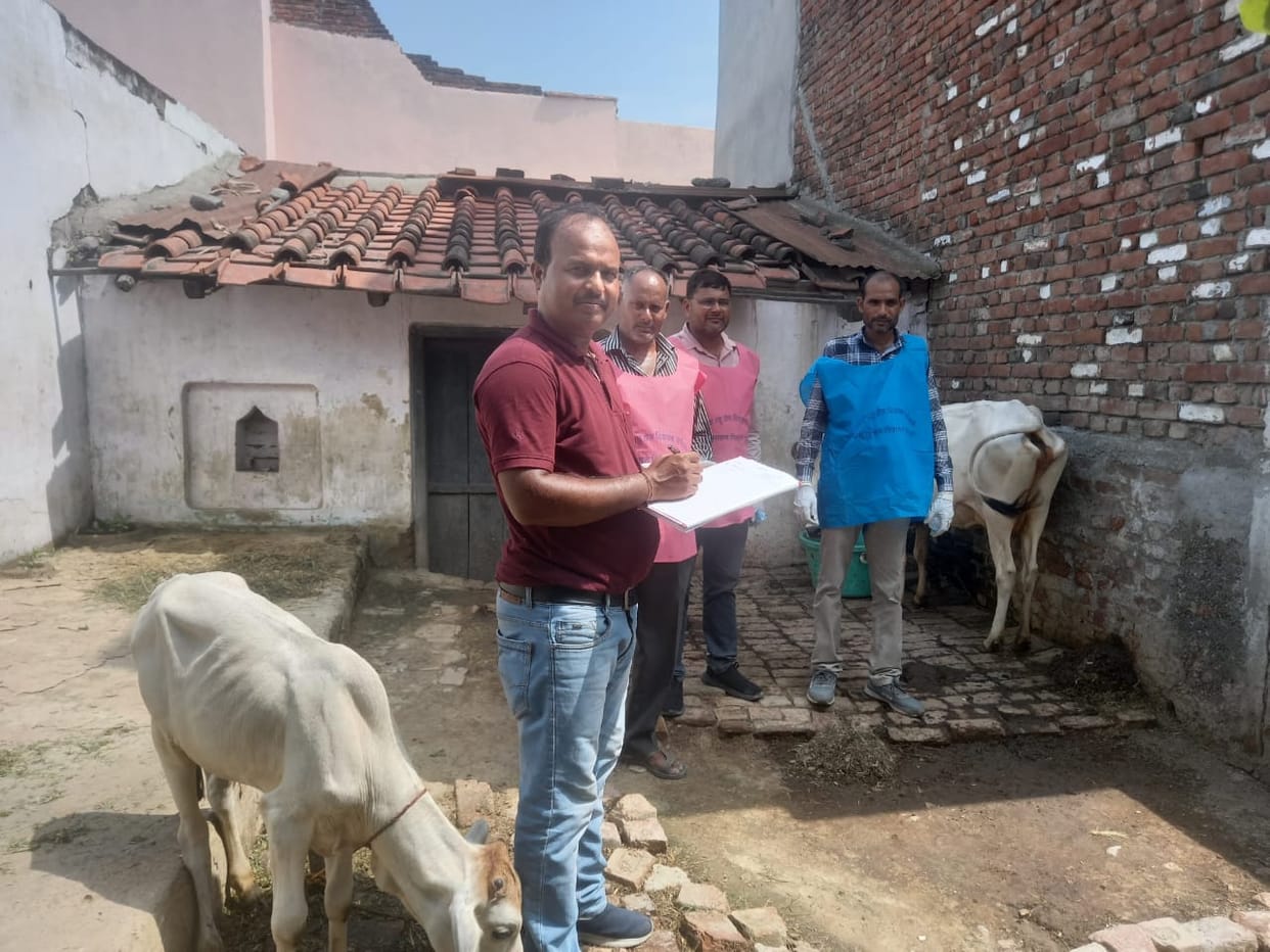 lumpy virus,Vaccines 1690 animals in 24 villages