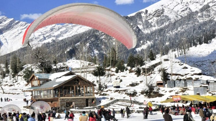 Manali News: मनाली से सुबह नौ बजे सोलंगनाला के लिए छोड़े जाएंगे पर्यटक वाहन सोलंगनाला (फाइल फोटो)
