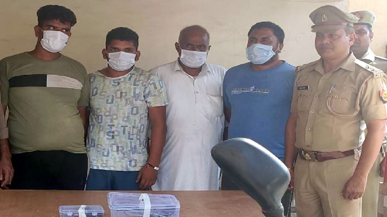 Baghpat police have arrested four accused in farmer Tapesh murder case
