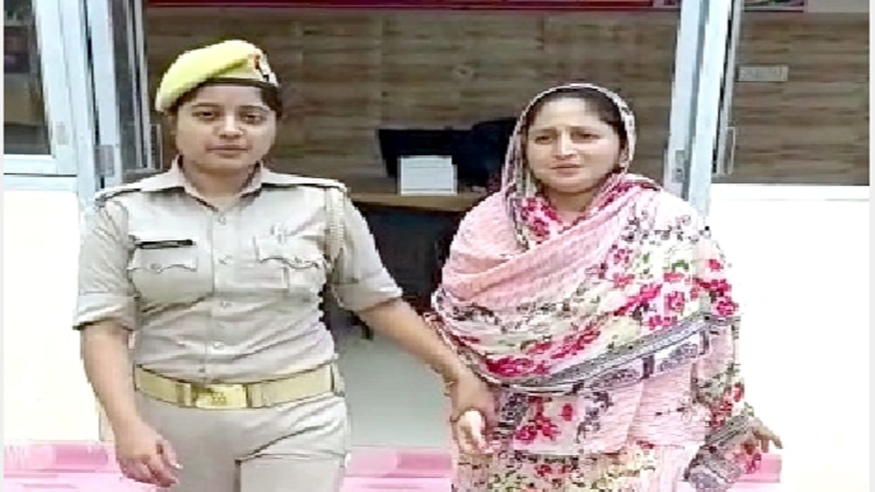 Mother arrested by police in her son murder case in Bijnor district