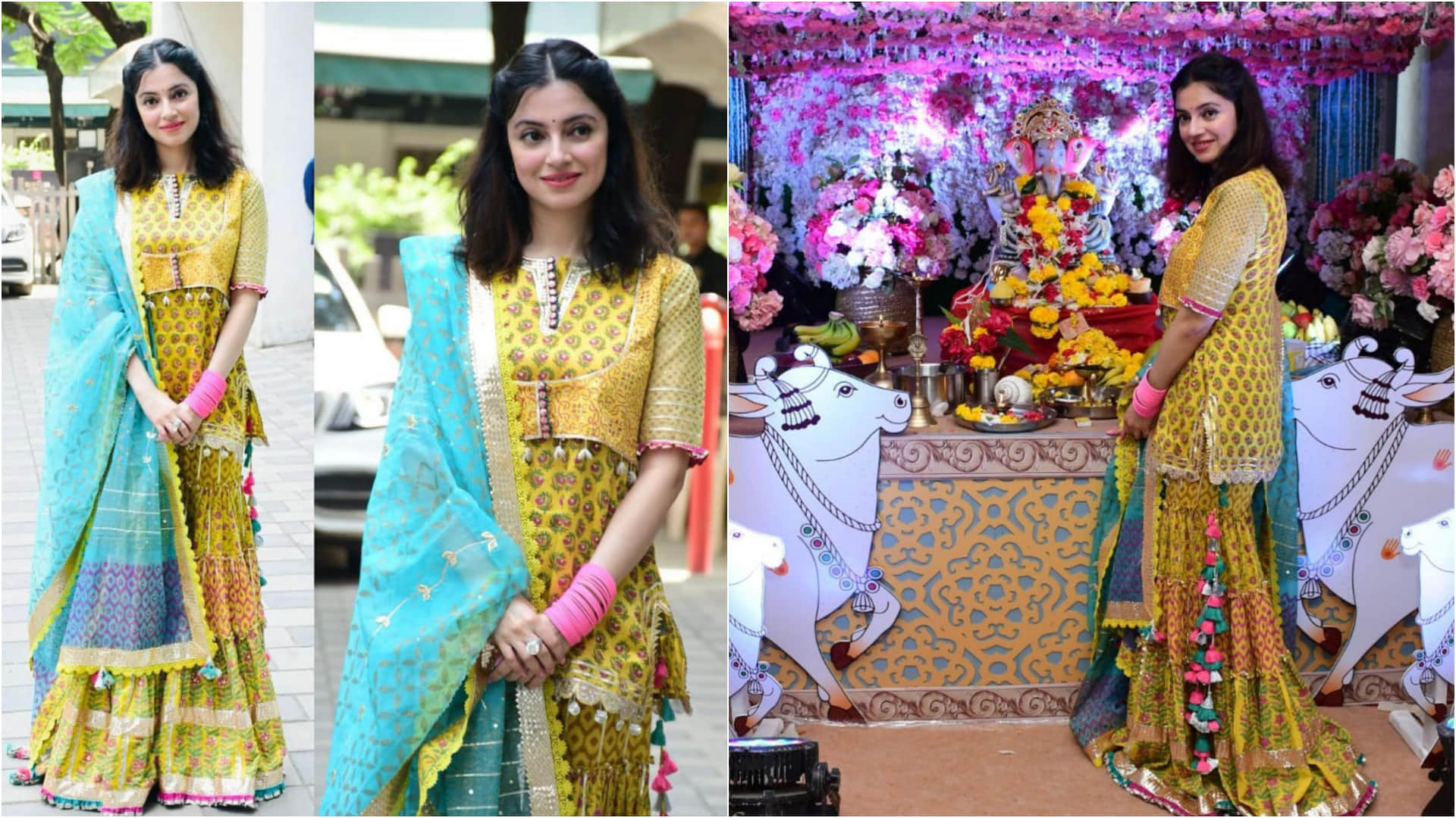 shilpa shetty to sara ali khan bollywood actress traditional look on ganesh utsav 2022
