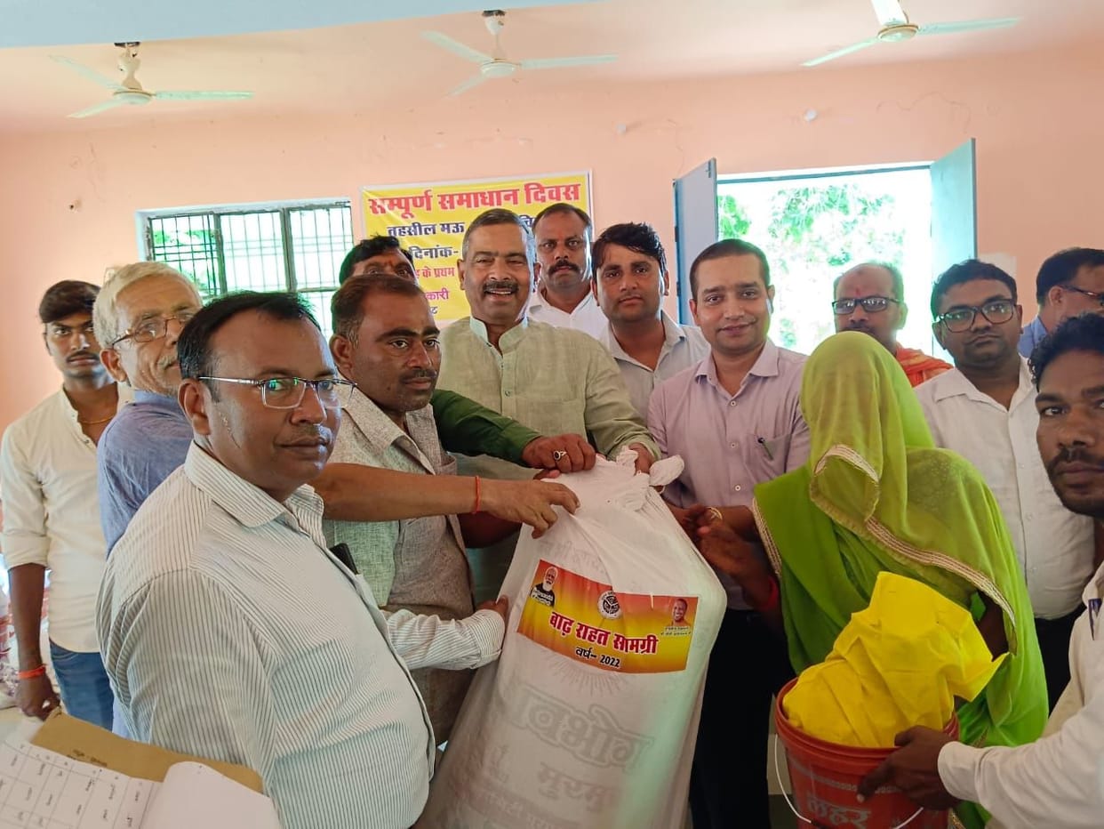 Chitrakoot: Flood affected started returning home