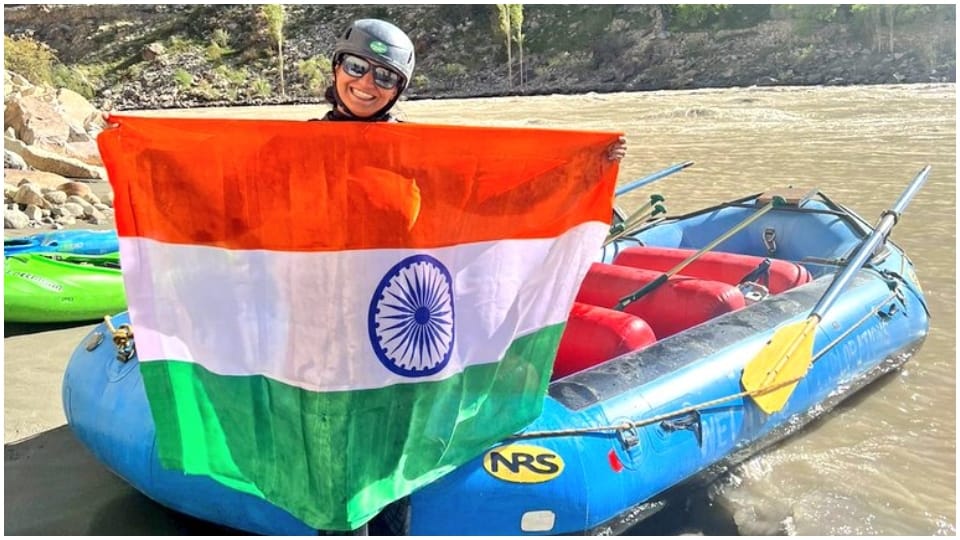 Union Minister Gajendra Shekhawat Daughter Suhasani Created A Record By Rafting