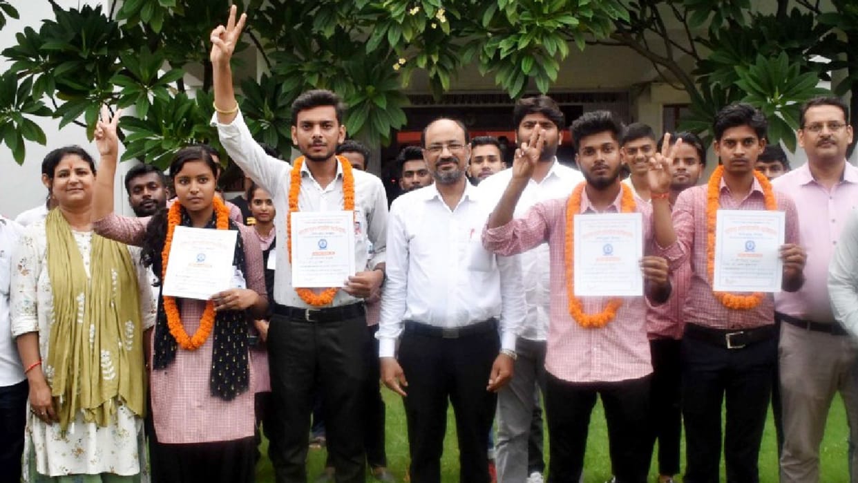 Student union elections in MP college were peaceful