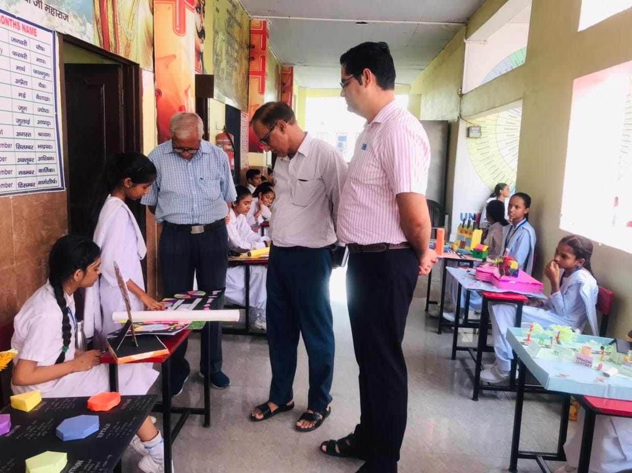 Showcasing talent by making a model, Kurukshetra