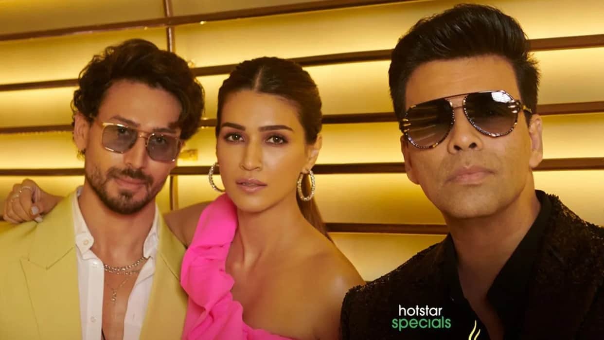 Koffee With Karan 7 Kriti Sanon on Alia Bhatt Says I Need to Get Better News in Hindi