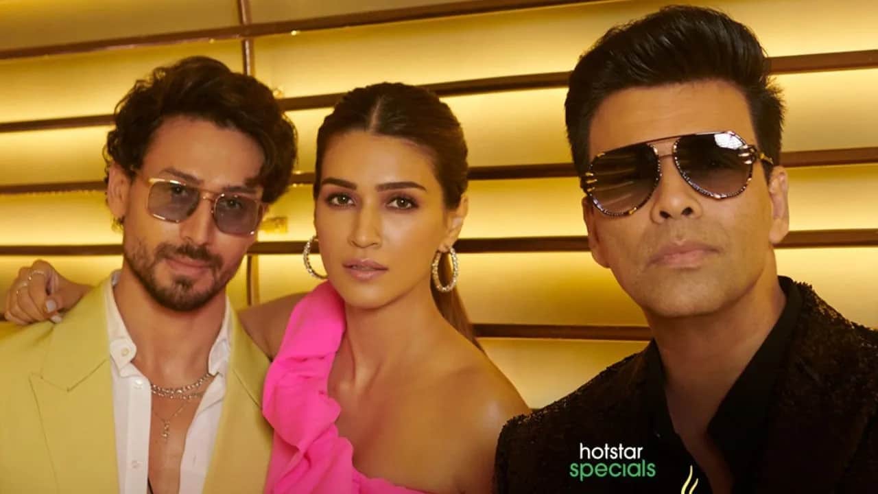 Koffee with Karan  7 Kriti Sanon Tiger Shroff episode actress reveals her secret