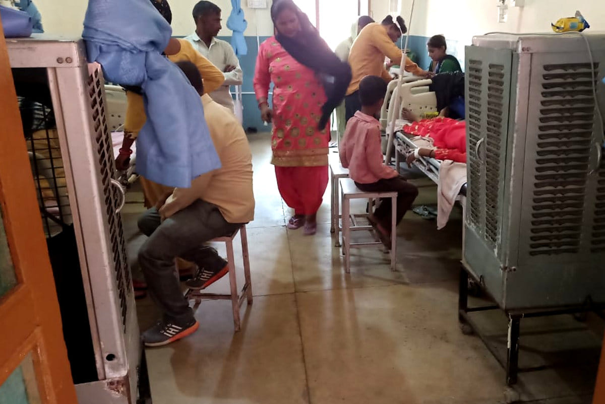 Wake up hospital administration, keep coolers in the ward
