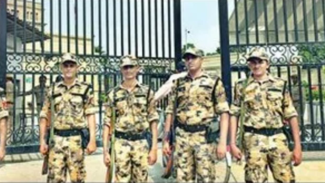 UPSSF takes charge of security of Lokbhawan.