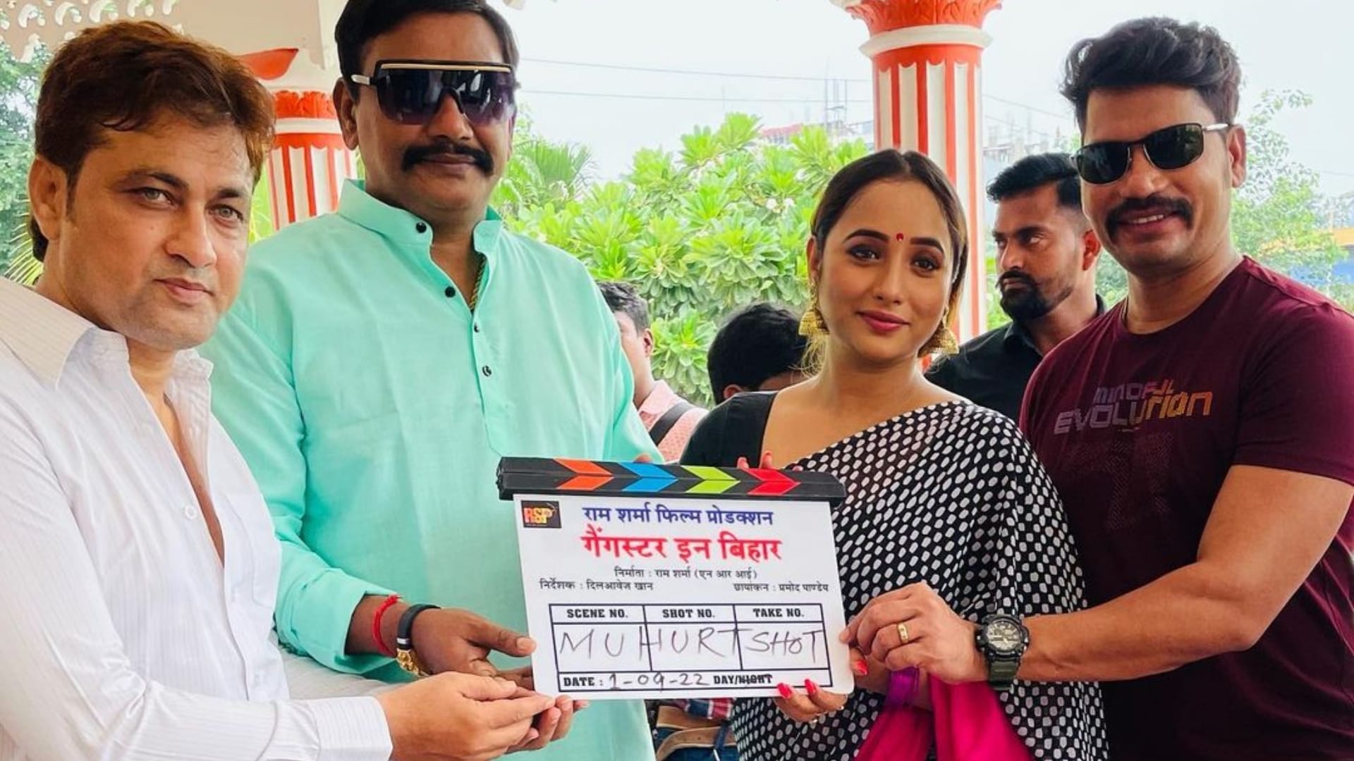 Bhojpuri: Rani Chatterjee Shared new photos from the shooting of gangster in bihar getting viral