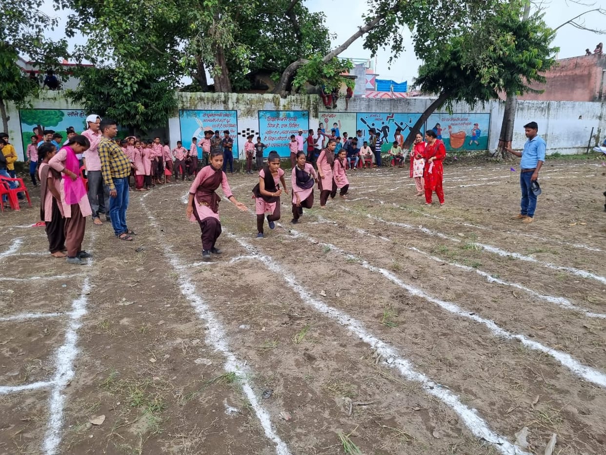 Haider won in 100 meter race and long jump