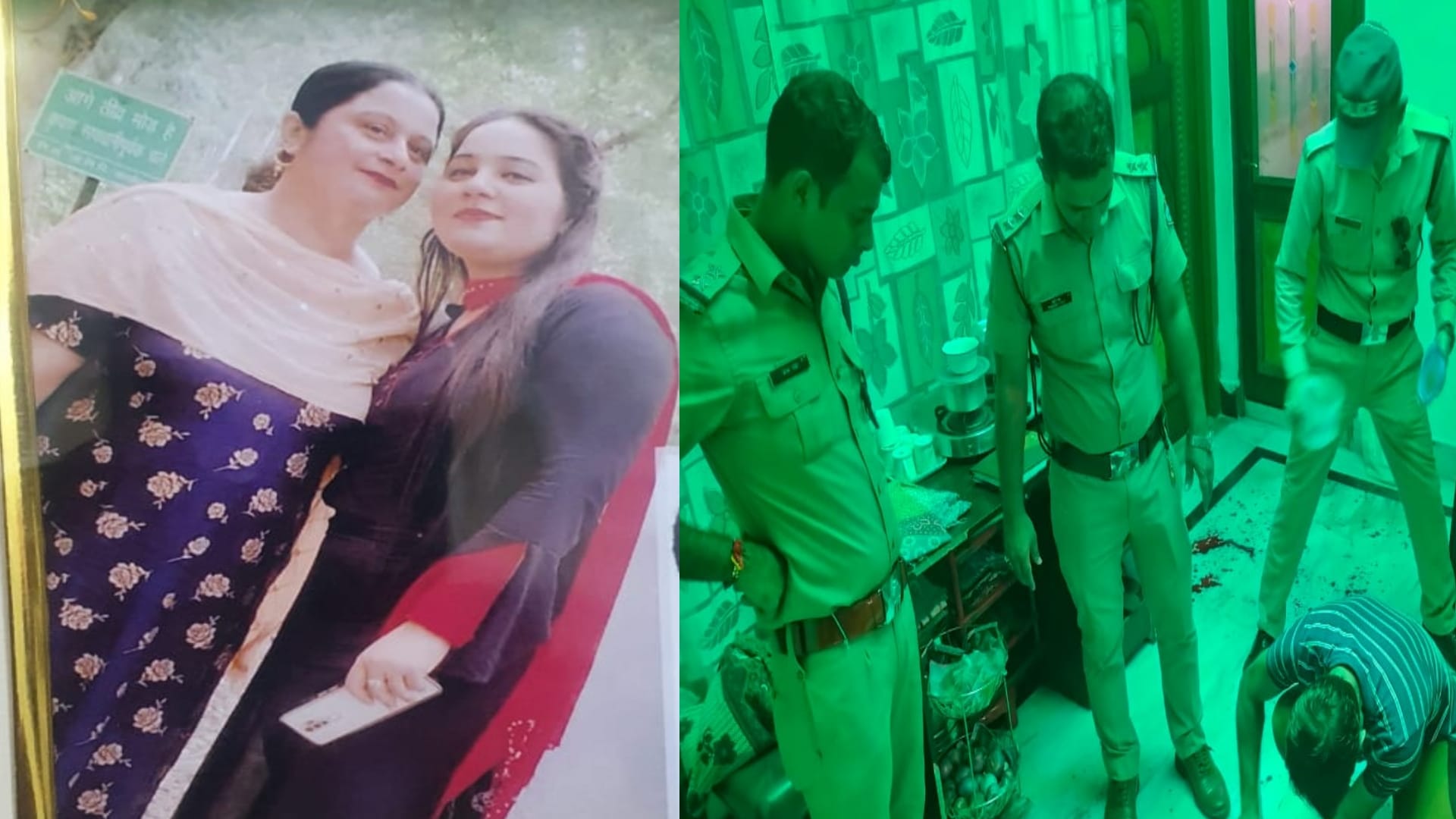 Double murder case in Uttarakhand Kashipur love story mother daughter murder