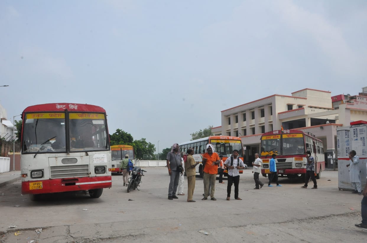 Operation of 12 roadways buses stopped, none on three routes