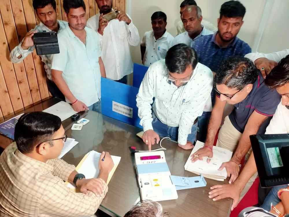 mukesh sharma elected deputy head of municipality nangal chaudhary