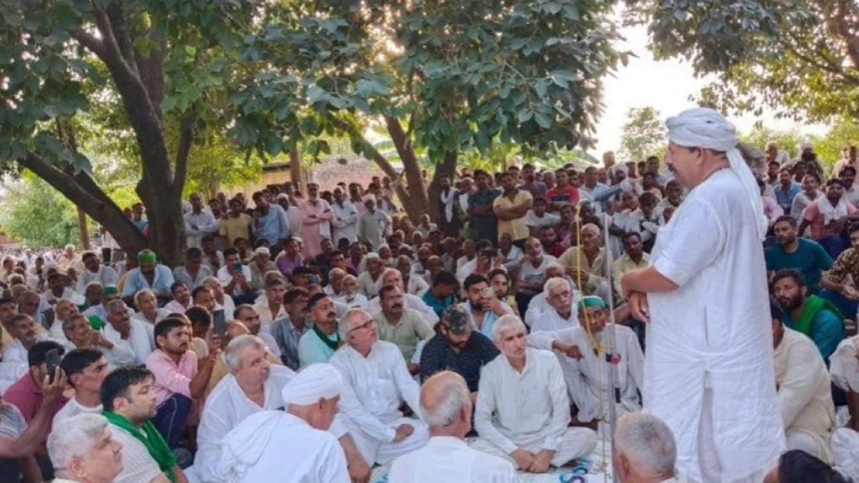 Displeasure in Balian Khap due to remarks on Tikait, Panchayat held in Sisauli