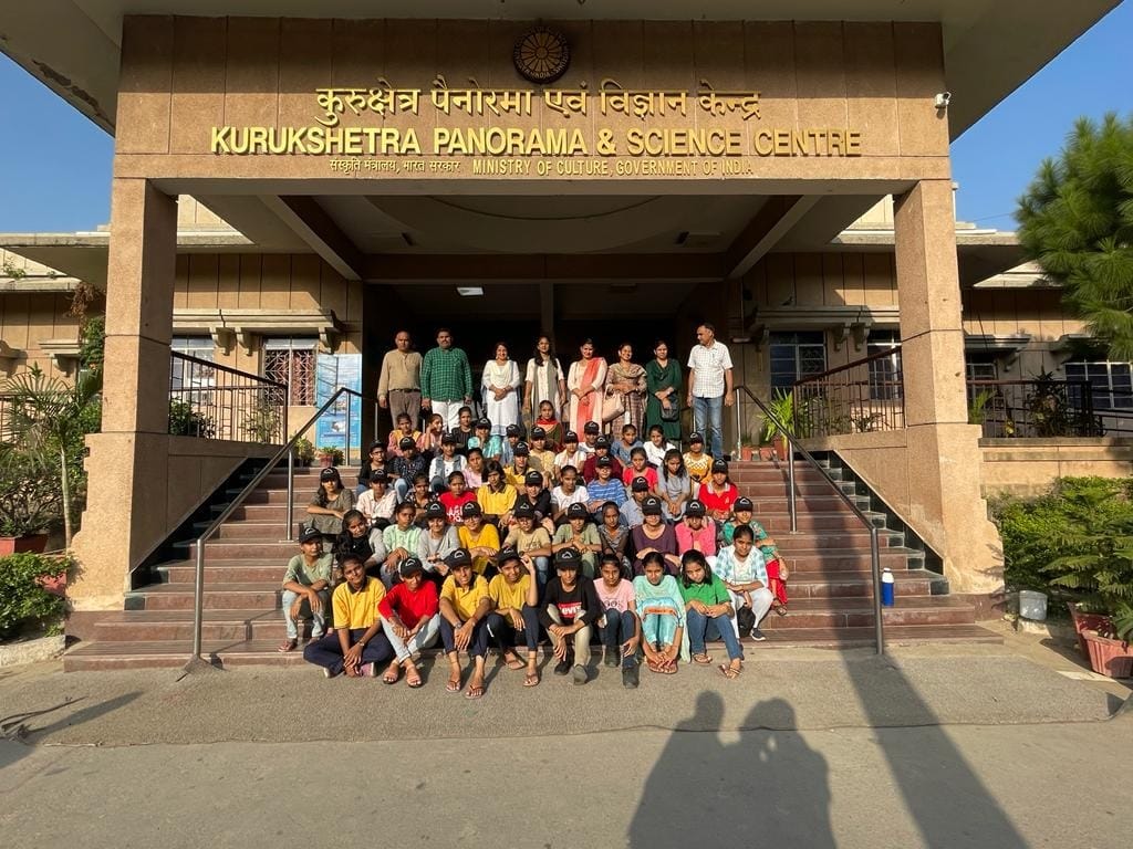 Students, teachers visited Dharmanagari, Kurukshetra