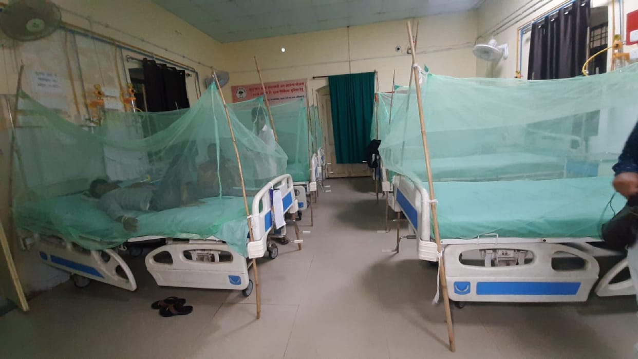 Health department alert about the increasing outbreak of dengue