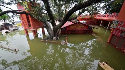 Relief camps started emptying as the flood water receded