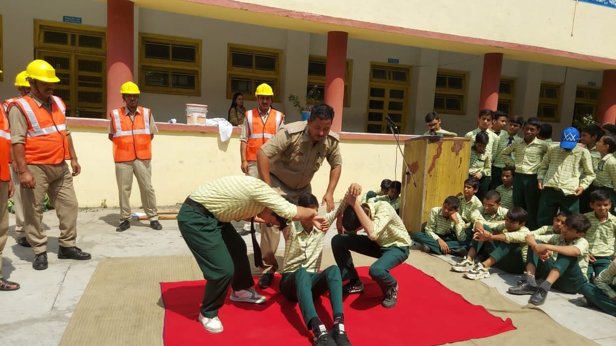 Students learned the nuances of disaster management
