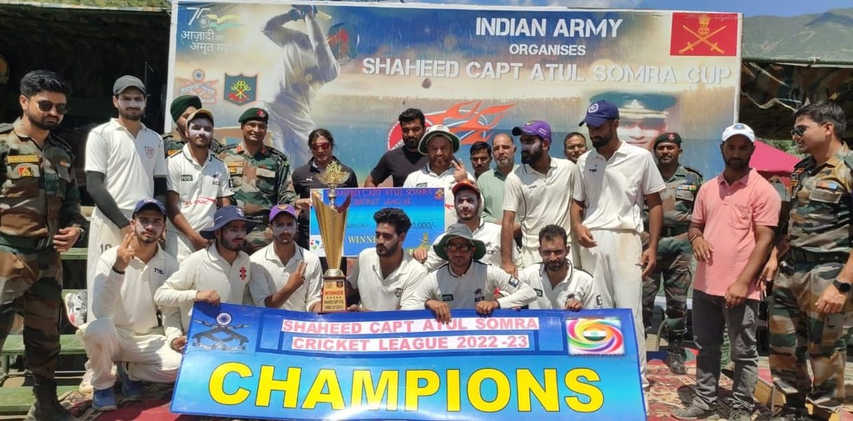 Royal Challengers Banihal won the Captain Atul Somra Cup