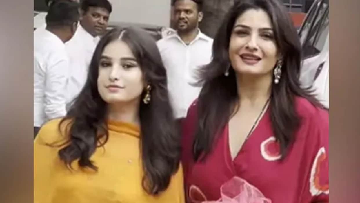 Raveena Tandon Daughter Rasha Thadani look like Tara Sutaria See video here