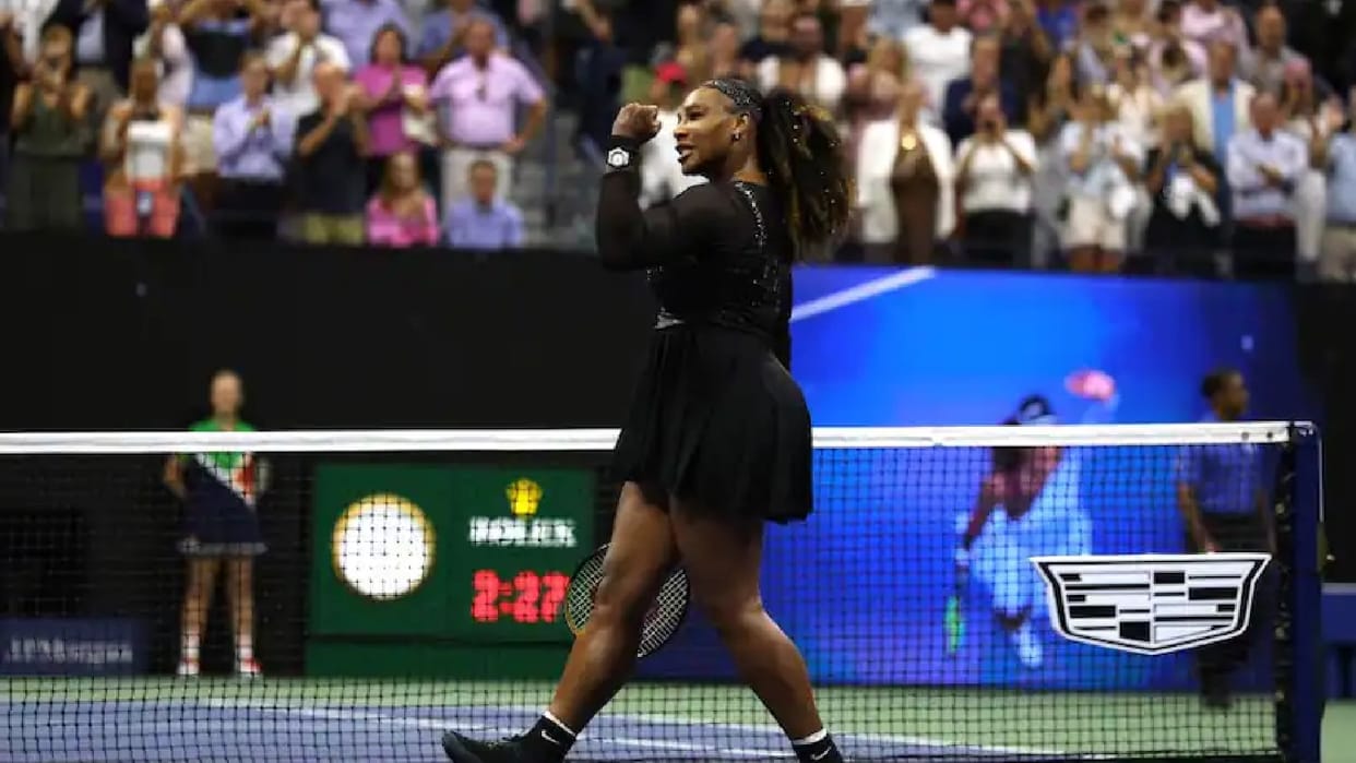 Serena williams beats world number two annet kontaveit to reach third round of US Open 2022