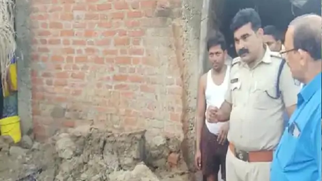Real sisters die due to wall collapse in Bhind, family members will get Rs 4 lakh assistance
