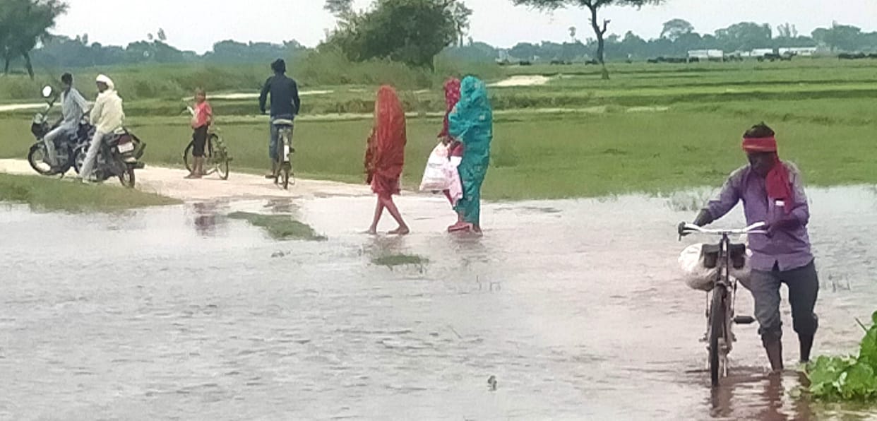 Ghagra crossed the red mark on Dighiya gauge